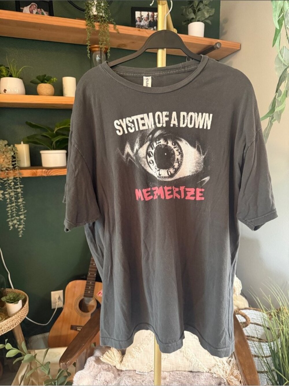 Tultex Black System Of A Down "Mezmerize" Graphic Tee
